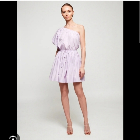 NWT S/W/F Lila Exaggerated Puff Sleeve Mini Dress Size Medium - Picture 1 of 15